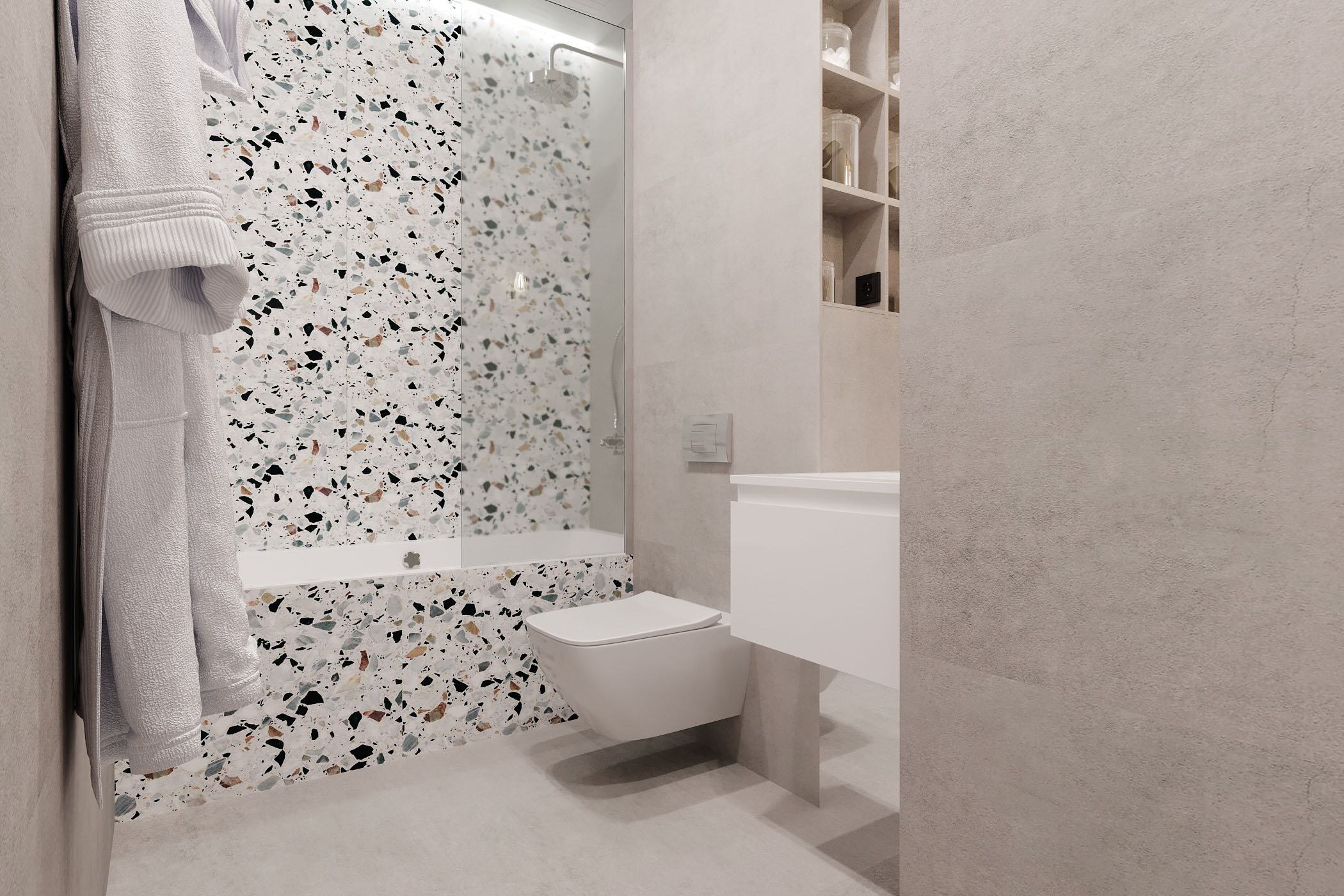 Фото ванної кімнати скандинавський стиль